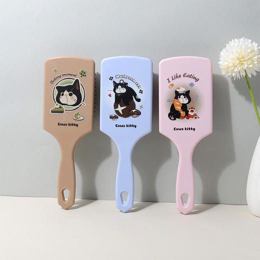 奶牛猫系列气囊按摩梳梳子-纪念日百货门店同款168997756 商品图1