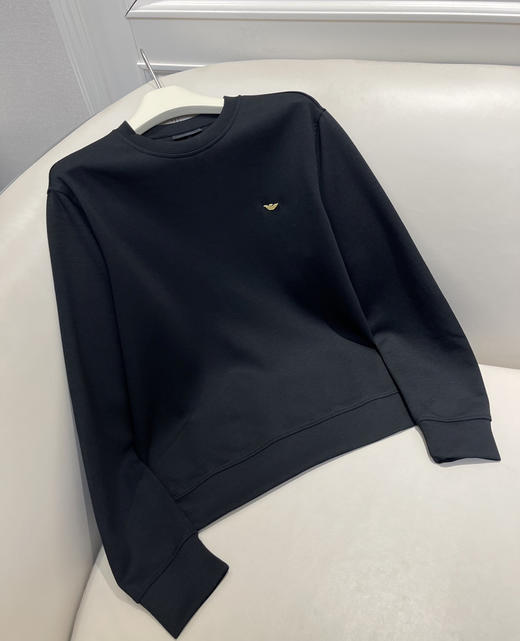 阿玛尼男士小标刺绣圆领卫衣011903 商品图3