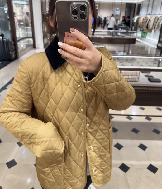 巴宝莉 26蓝标黄金棉服（ZY*ZS） 商品图4