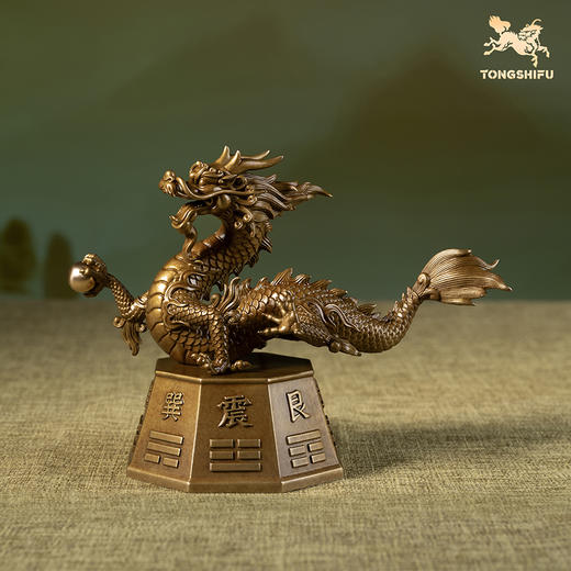 铜师傅《青龙》《白虎》《朱雀》《玄武》青铜摆件 家居装饰品 商品图2