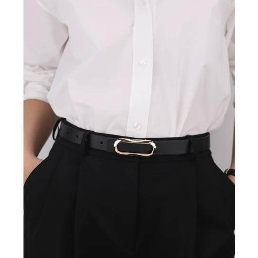 雀说 真皮金属扣腰带休闲皮带女ZK--175 商品图2