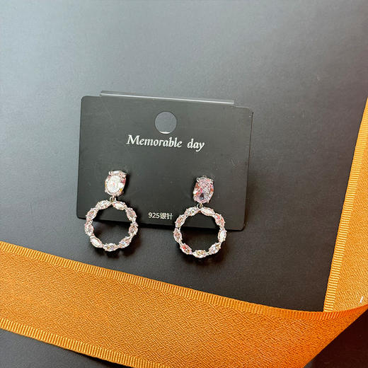 气质百搭银针耳环-纪念日百货门店同款167443444 商品图2