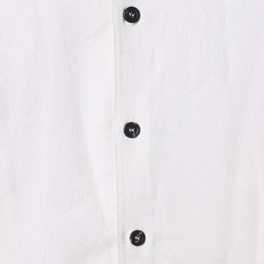 9219SDSA男士秋冬新款痞帅男装休闲时尚纽扣立领长袖衬衫百搭纯色衬衣 商品图3