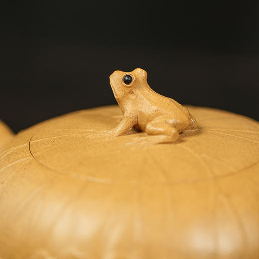 龙德堂陶艺 徐飞制《清雅》原矿黄金段 330cc 库存请咨询客服 商品图3