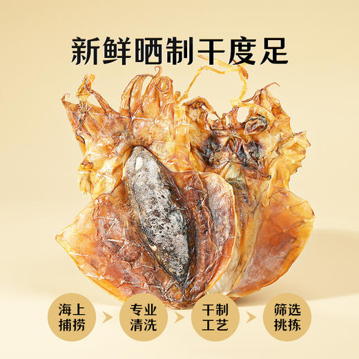 绿帝墨鱼干礼盒传统干制鲜味浓郁 商品图3