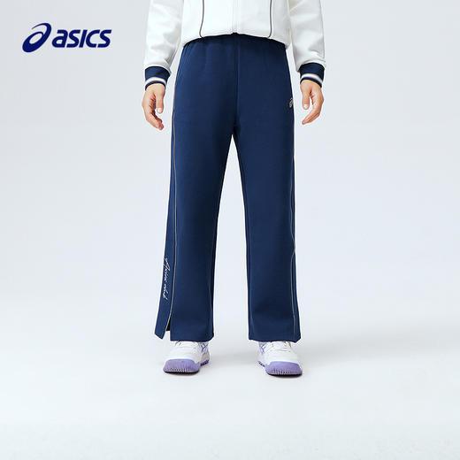 【商场同款】ASICS/亚瑟士儿童26新款女童直筒开叉针织裤潮流百搭 商品图1