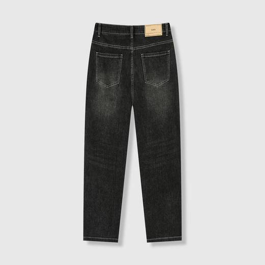 GXG男装25秋季时尚复古舒适百搭休闲宽松直筒日常通勤男式牛仔裤K&C 商品图7