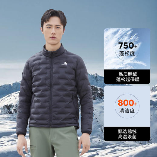 +【乐粉专属】SCALER鹅绒思凯乐羽绒服女冬户外防风轻量化保暖外套冲锋衣内胆男F6114526/F6104526 商品图2