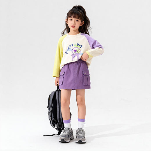 贝贝怡女童长袖T恤ZB1FS021 商品图5