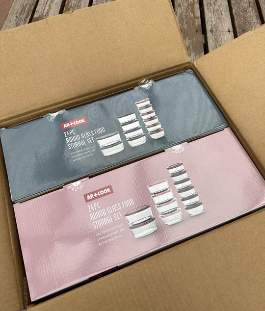 正品Art & Cook 的 24 件套玻璃食品保鲜盒 商品图6