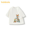 巴拉巴拉童装儿童短袖T恤男童春秋萌趣可爱印花上衣套头圆领内搭 商品缩略图0