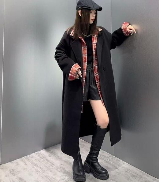 NC西装领大版O型大衣外套50915冬季255024833501 商品图0