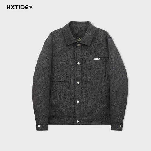 【新品上新】HX 冬季短款翻领鹅绒服Y100540026102 商品图4
