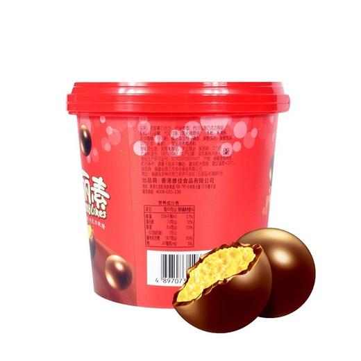 雅佳麦丽素巧克力(桶装)125g 商品图4