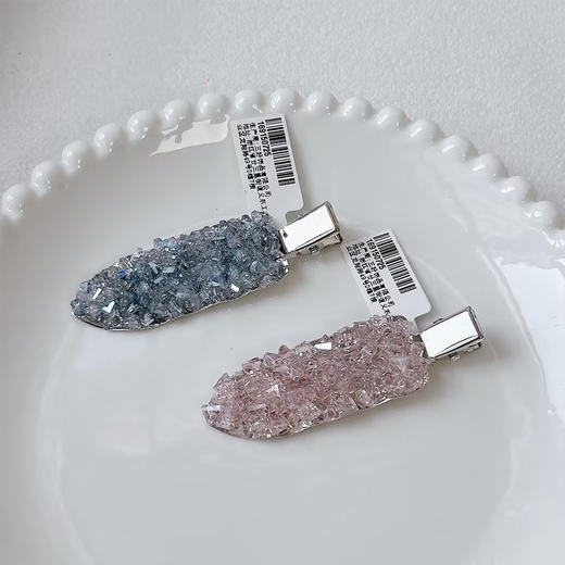 韩版满钻水晶无痕发夹鸭嘴夹发夹甜美时尚刘海碎发侧夹发饰新款发夹-纪念日百货门店同款169150717 商品图1