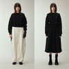 UMILAB｜适然*高克重纯棉自发热面料 内里磨毛宽松卫衣/松紧半裙E286W 商品缩略图2