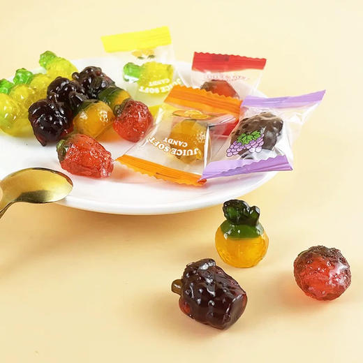 众星3D综合味果汁软糖520g 商品图3