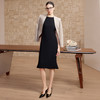IWY/气质英伦风总裁西装套裙女春季高级感职场穿搭连衣裙两件套C2734+Q1422 商品缩略图0