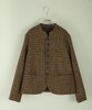 ECOLE DE CURIOSITES复古格纹短外套 商品缩略图10