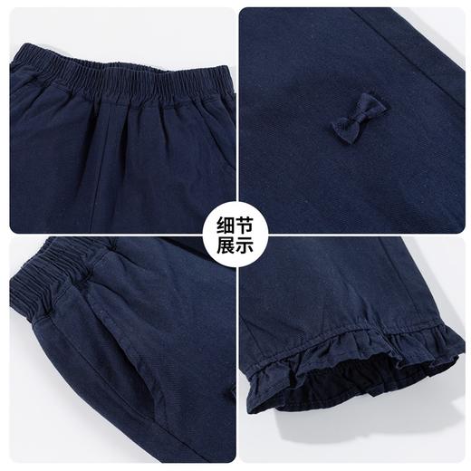 贝贝怡女童梭织长裤ZB1FK025 商品图8