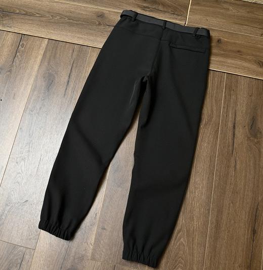 加绒加厚长裤 斐乐FILA秋冬季加绒加厚男士腰带款舒适休闲长裤 商品图4