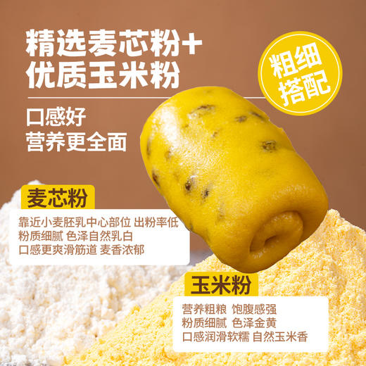 头厨|手作金瓜红豆卷400G/8只/袋 商品图2