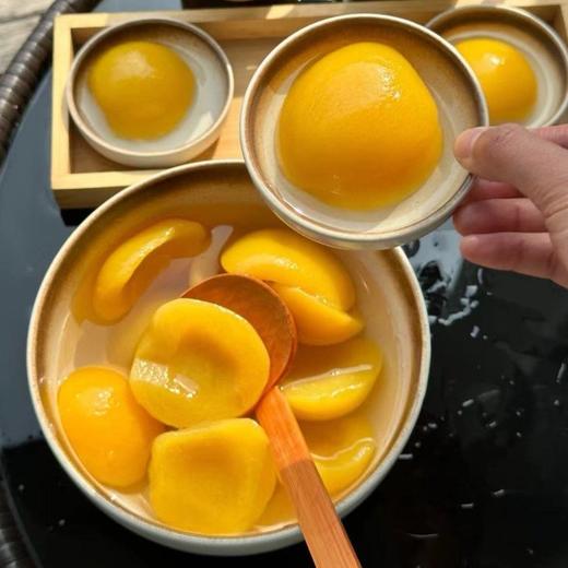 黄桃罐头手提礼盒425g*5罐 商品图3