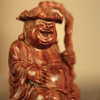 【青山特惠】海黄 | 和气生财·弥勒 一木雕成摆件b40 商品缩略图2