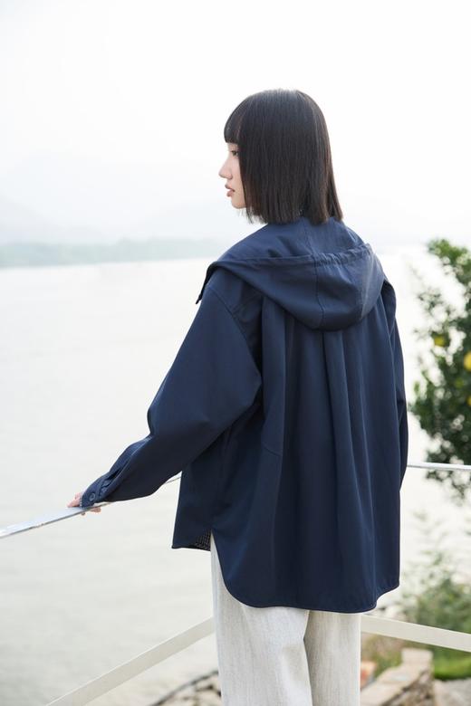 LNNNS 时尚拼接假两件中性风休闲外套 22031 商品图4