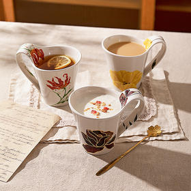 摩登主妇陶瓷马克杯高级感轻奢生日礼物高颜值家用喝水杯咖啡杯子