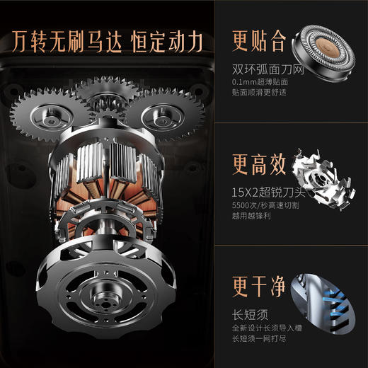 【Metz美兹】金卡双头剃须刀精英版 商品图6