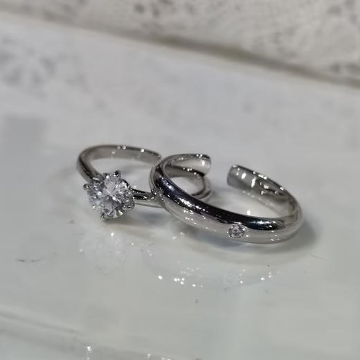 七夕闪耀星河经典款情侣对戒系列162263962 商品图3