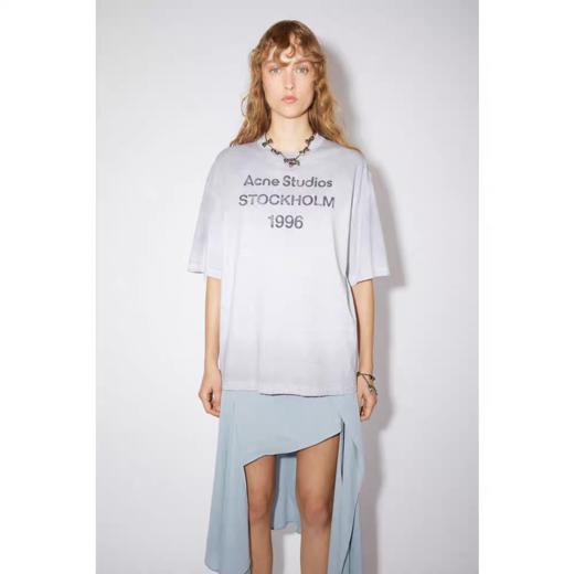 中性款做旧印花短袖T恤fe001 商品图4