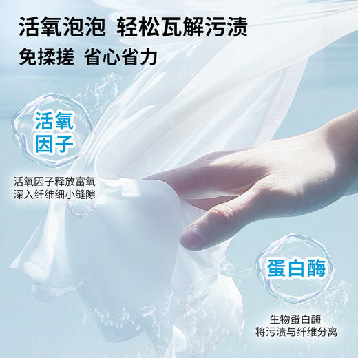 立白 小白白活氧泡泡粉450g 商品图3