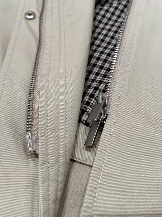 【高品质私服】【IC高密斜纹棉单排扣风衣】丝质手感，结构细腻，挺阔有型G1533-CC【无标出货 介意慎拍】 商品图13