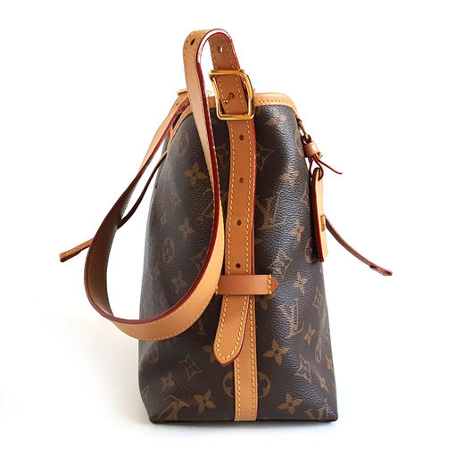 【95新】LV路易威登M46203小号棕色老花Carryall单肩斜挎包女士 190126AK03 商品图3