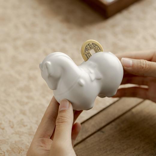 汝山明 2026马上有钱礼盒装&福马生财茶具礼盒 ，以宋瓷之雅 塑唐马之丰 商品图3