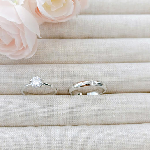 七夕闪耀星河经典款情侣对戒系列162263962 商品图1