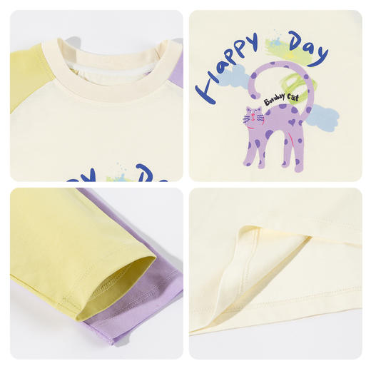 贝贝怡女童长袖T恤ZB1FS021 商品图6