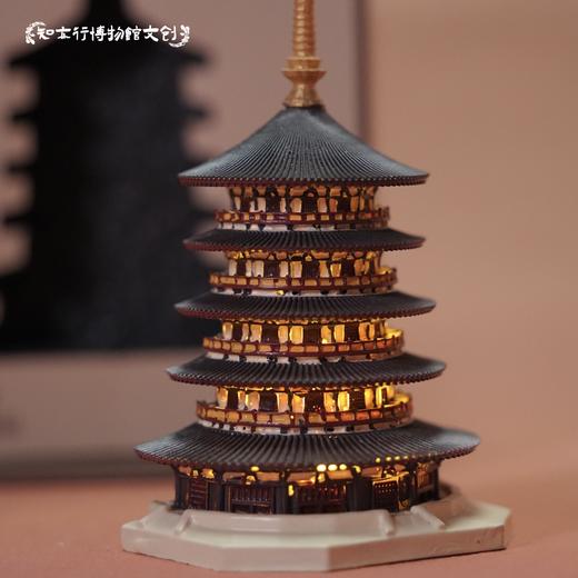 洛阳天堂发光立体冰箱贴磁吸树脂材质河南春节旅游文创纪念品礼物 商品图0