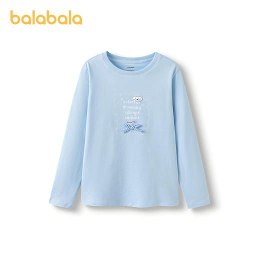 【miiiiichanIP】巴拉巴拉童装女童长袖t恤春装上衣柔软舒适百搭 商品图4