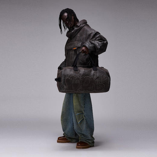 Napapijri 男士 Bering PDF 旅行包 黑灰色 NP0A8ARPFDY1 商品图7