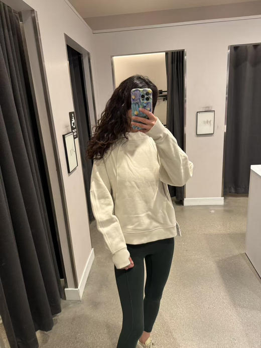 原价¥1200，特价¥599直邮到手！Lululemon Scuba 宽松版卫衣， 前短后长不挑！ 只有一个码，能穿到125斤 商品图6