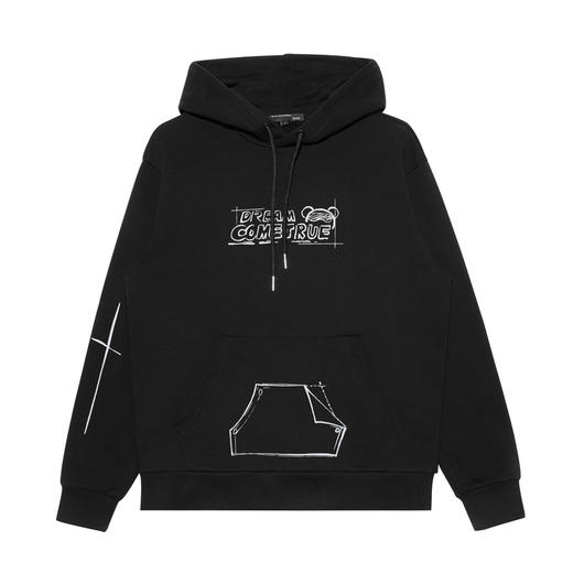 GXG男装【涂鸦熊口袋】秋季时尚潮流日常运动休闲男式连帽卫衣K&C 商品图2