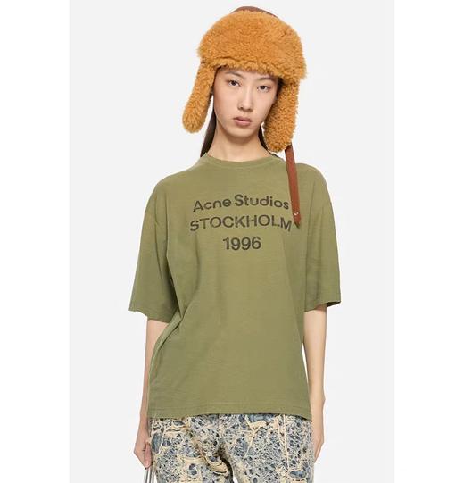 中性款做旧印花短袖T恤lv001 商品图4