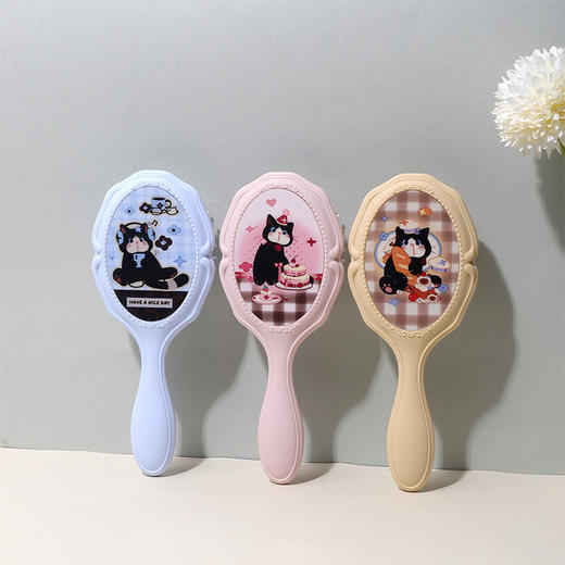 奶牛猫浮雕气囊梳梳子-纪念日百货门店同款168997772 商品图4