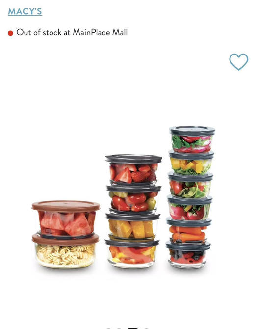 正品Art & Cook 的 24 件套玻璃食品保鲜盒 商品图3