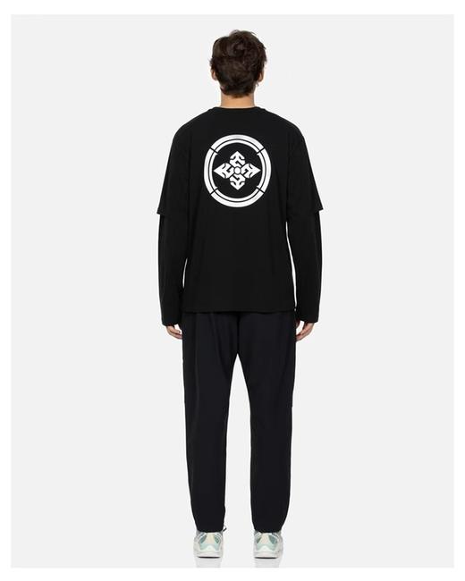 福神EVISU KURO 男士LOGO海鸥印花简约潮流宽松 卫裤 休闲裤 商品图1