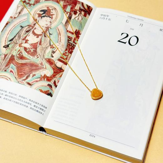 【蜜蜡佛公项链】敦煌福佑国风项链 新款蜜蜡佛公吊坠项链 商品图10