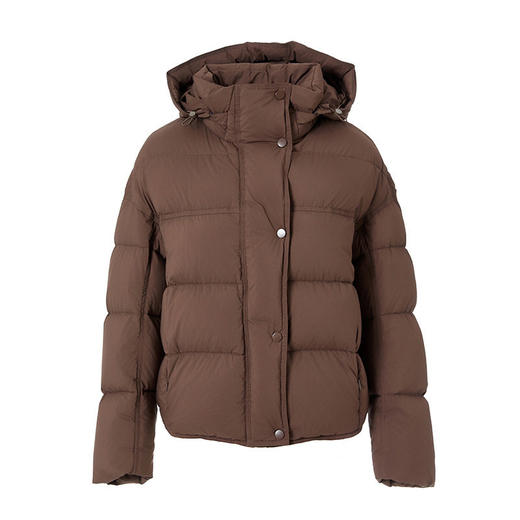 「高货kbnq」全新升级【铂金会员781/天猫1059/差价278】(11151)洛诗琳轻奢小个子羽绒服2025冬季新款连帽保暖短外套女 商品图4